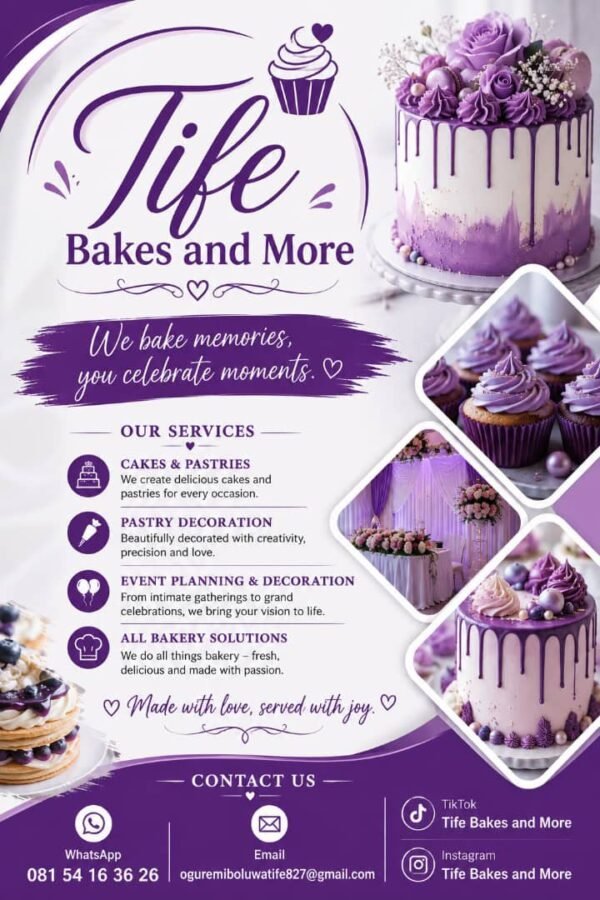 Tife Bakes and more