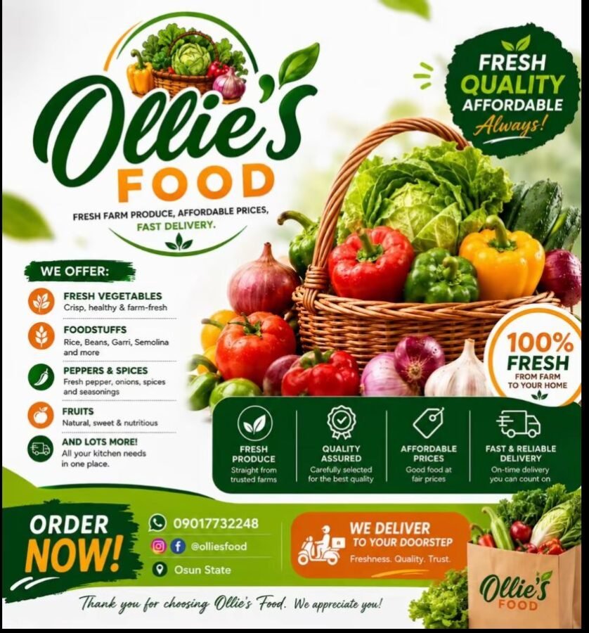 Ollie's Food @gmail.com