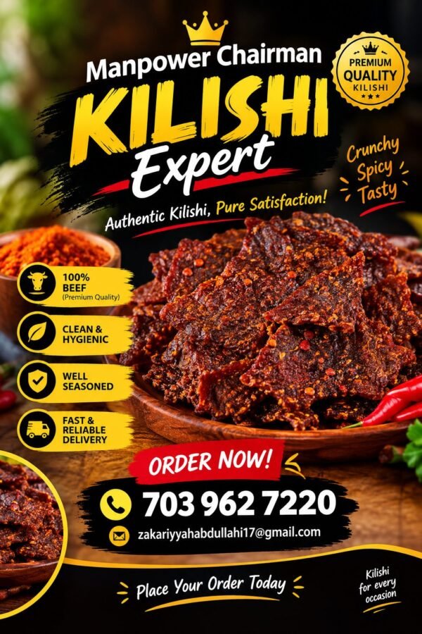 Manpower Chairman Kilishi Expert