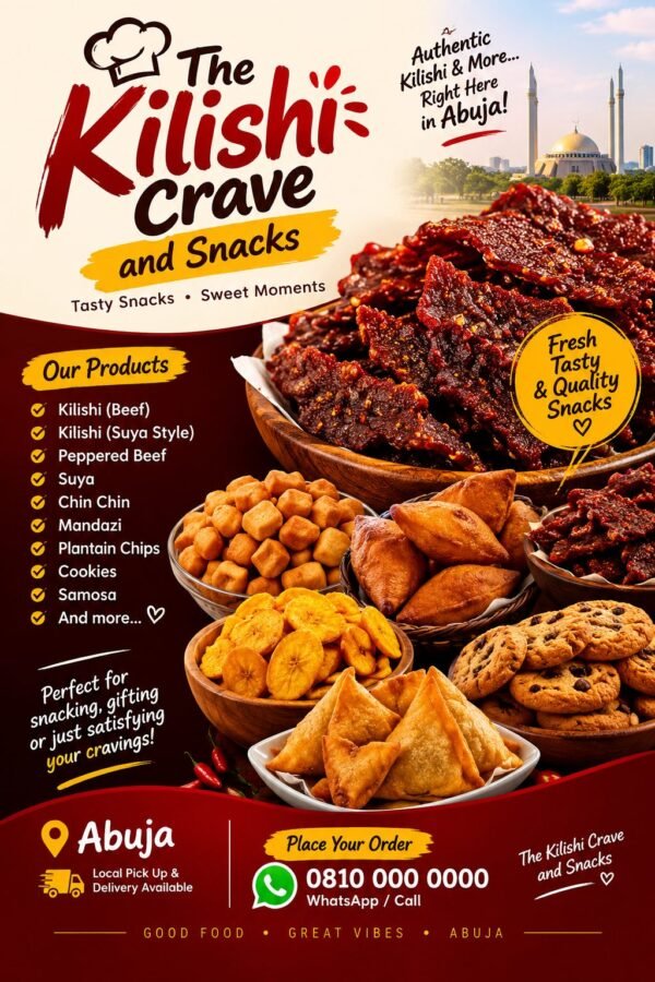 The Kilishi crave and snacks